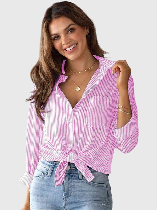 Ariana | Collared Neck Shirt