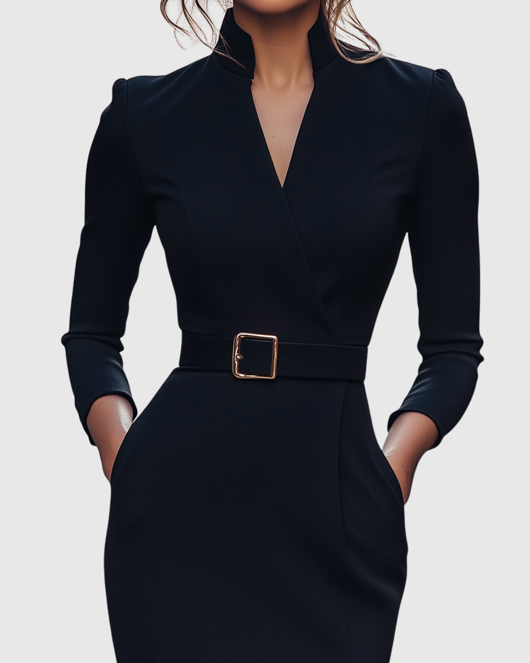 Claribel | Refined Midi Dress Image