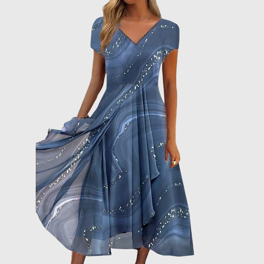 Aubrielle | Flowing Midi Dress Image
