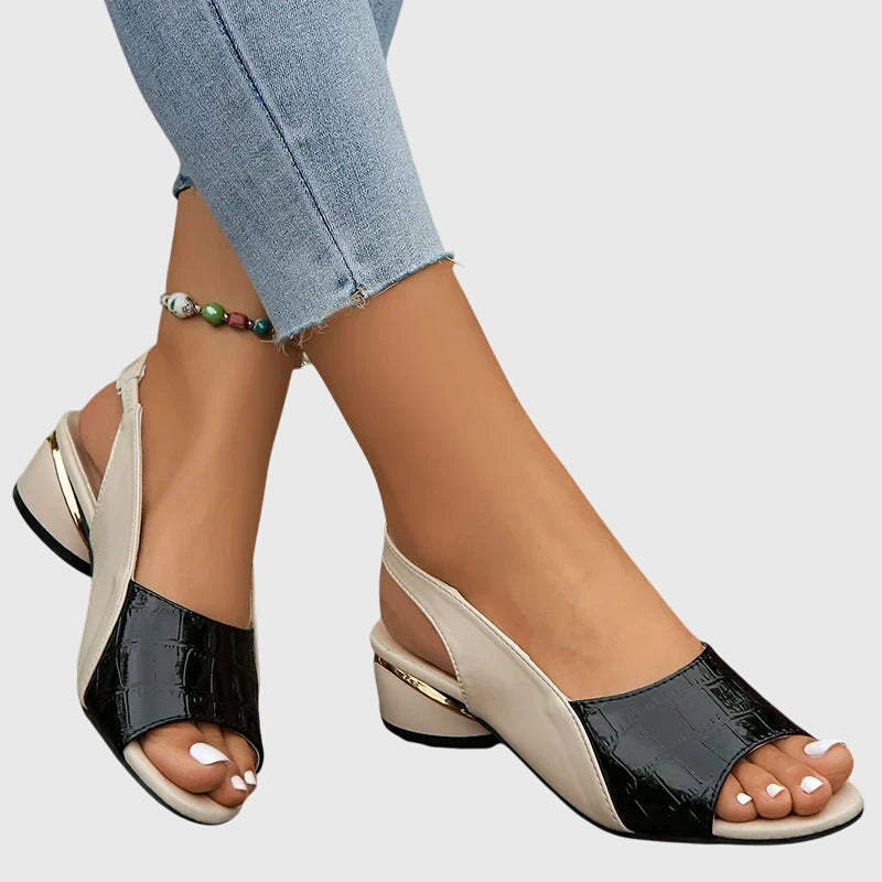 Whitney | Elegant Leather Sandals Image