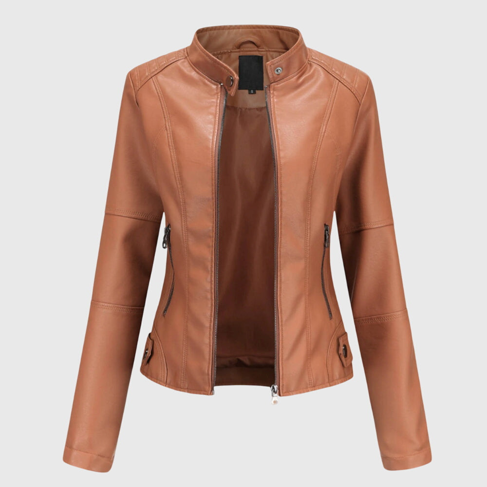 Giorgina - Stylish Leather Jacket for Women Image