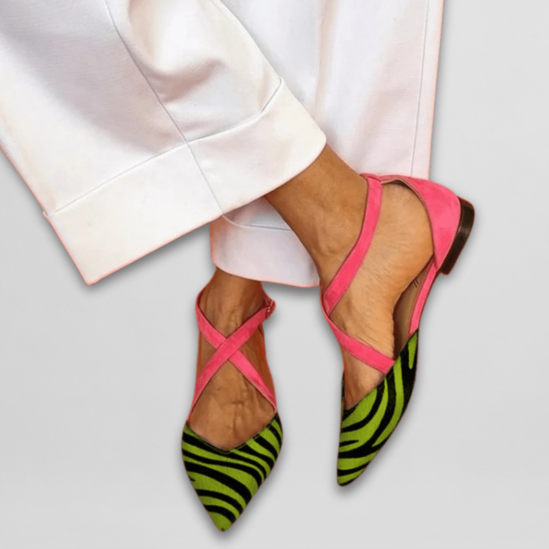 Elisa | Strappy Ballet Flats Image