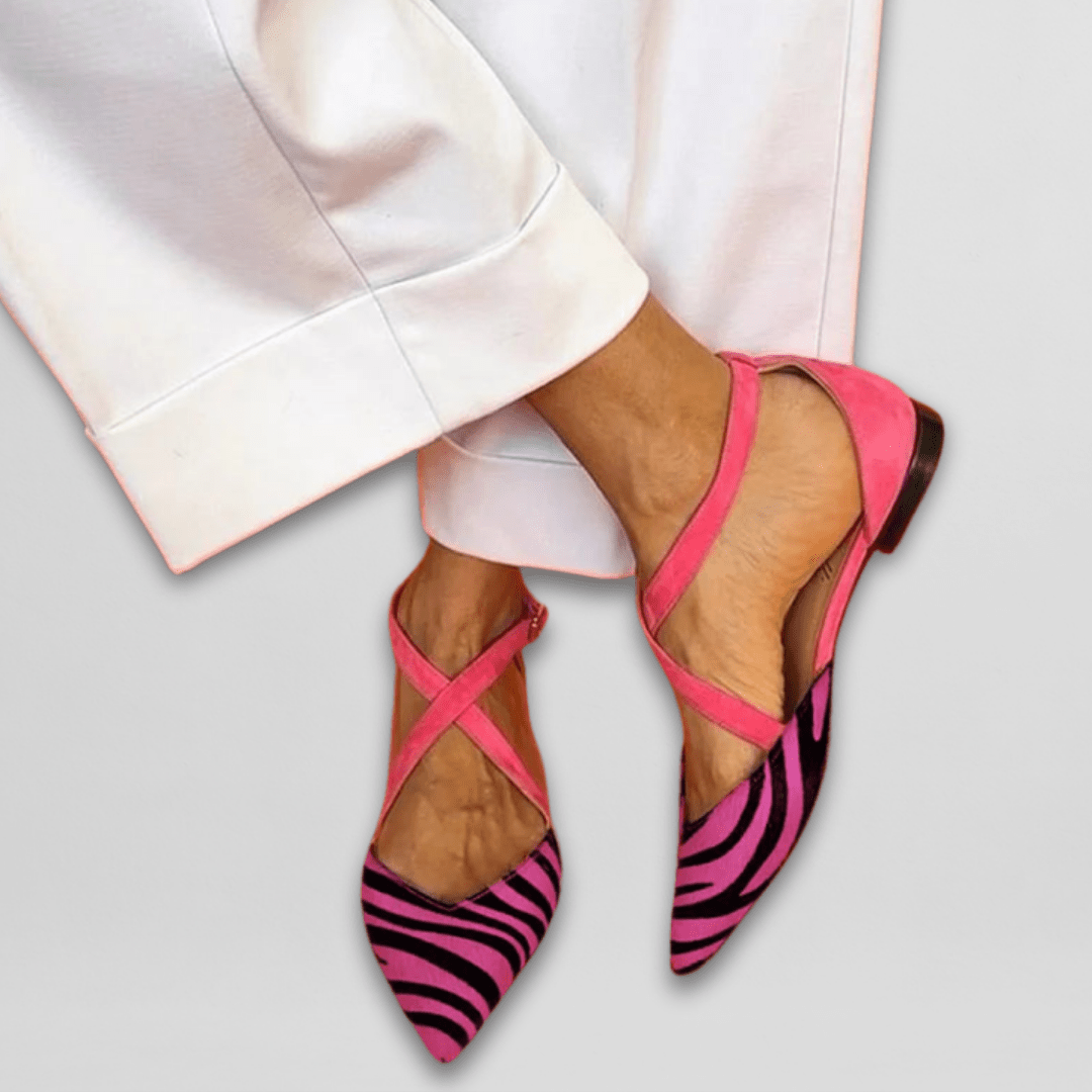 Elisa | Strappy Ballet Flats Image