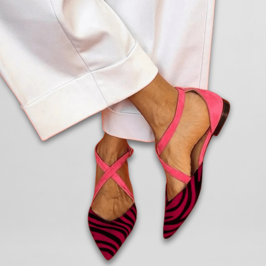 Elisa | Strappy Ballet Flats Image
