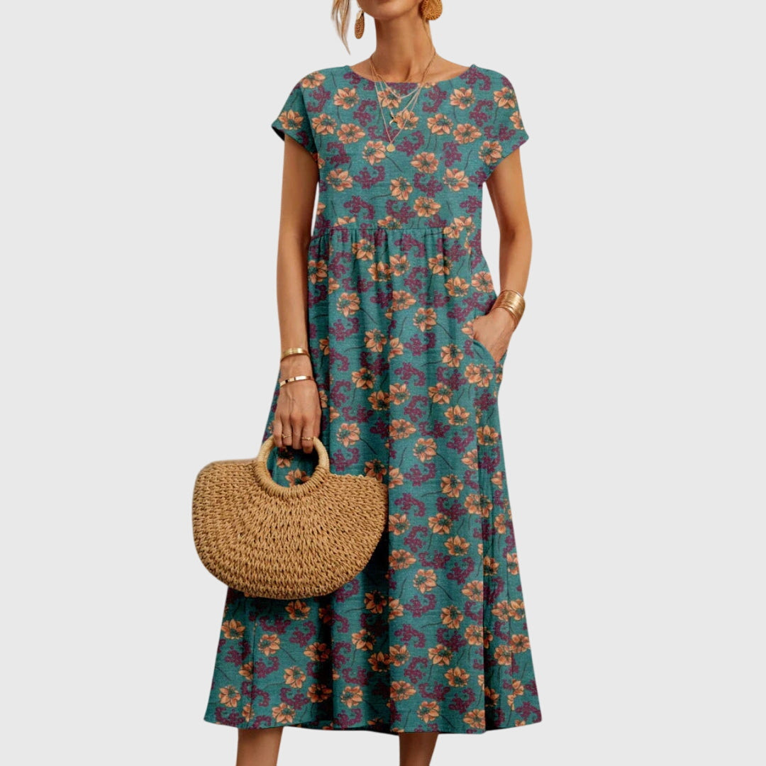 Valencia | Chic Floral Dress Image