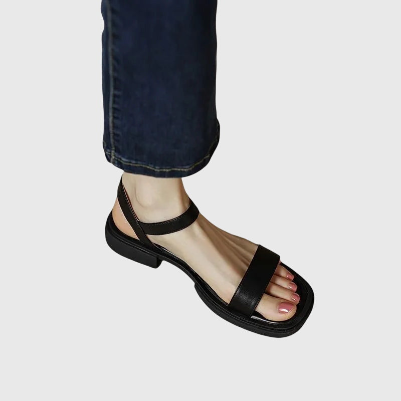 Celestia | Orthopaedic Leather Sandals Image