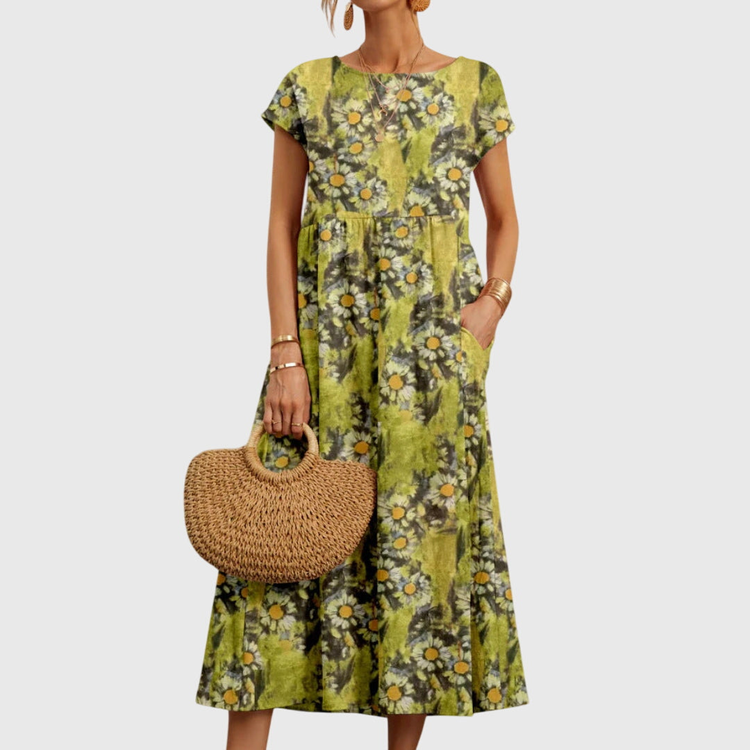 Valencia | Chic Floral Dress Image