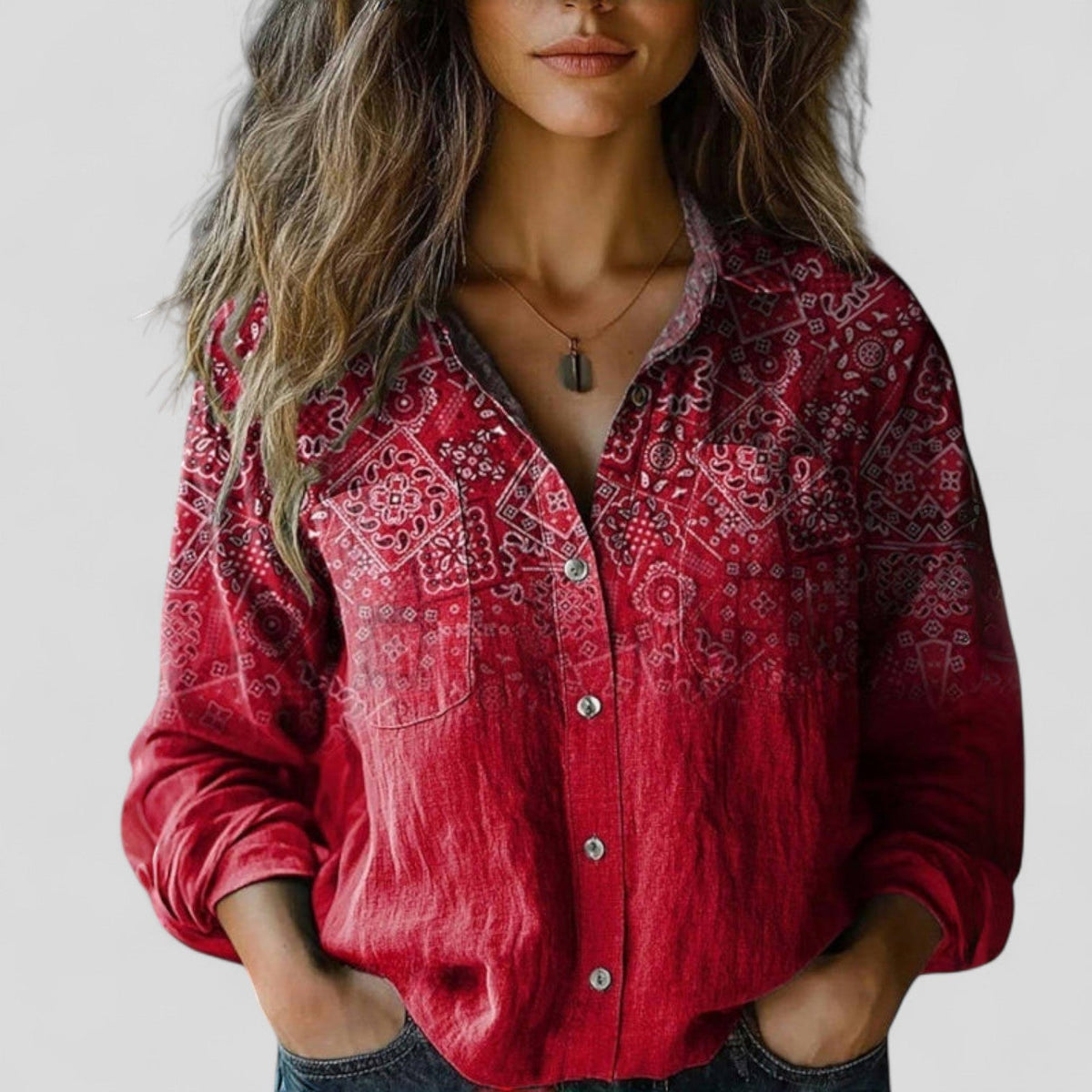 Lorenhilde | Comfortable Blouse Shirt Image