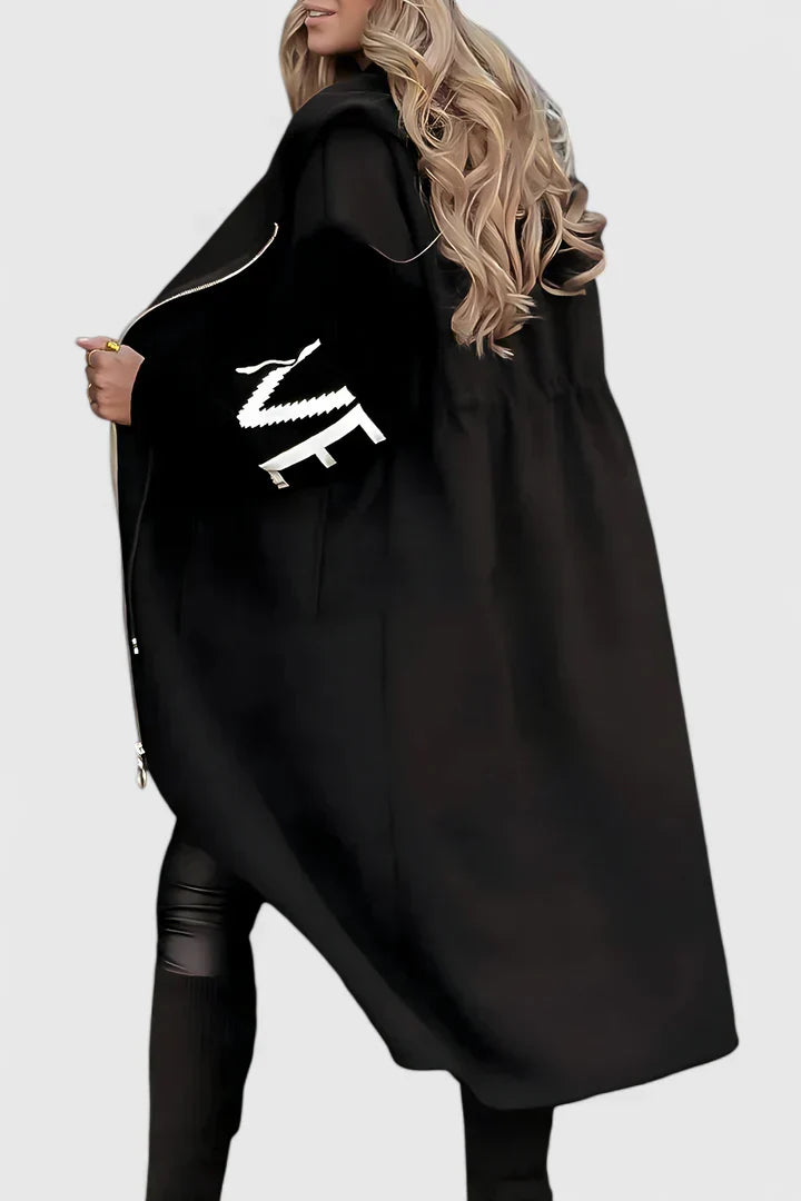 Vaye | Elegant Hooded Coat Image