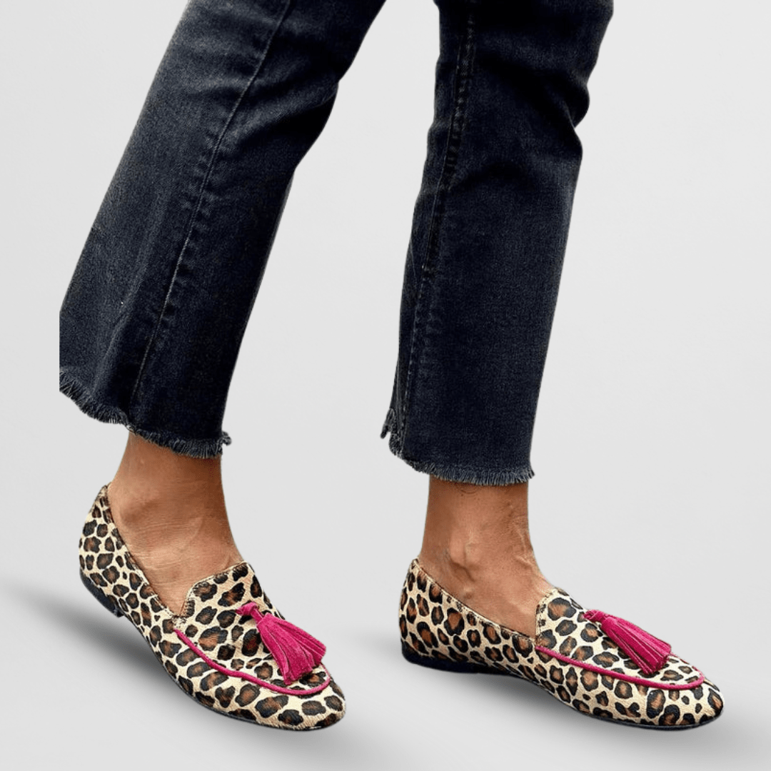 Francesca | Slippers With Fringe Details Image