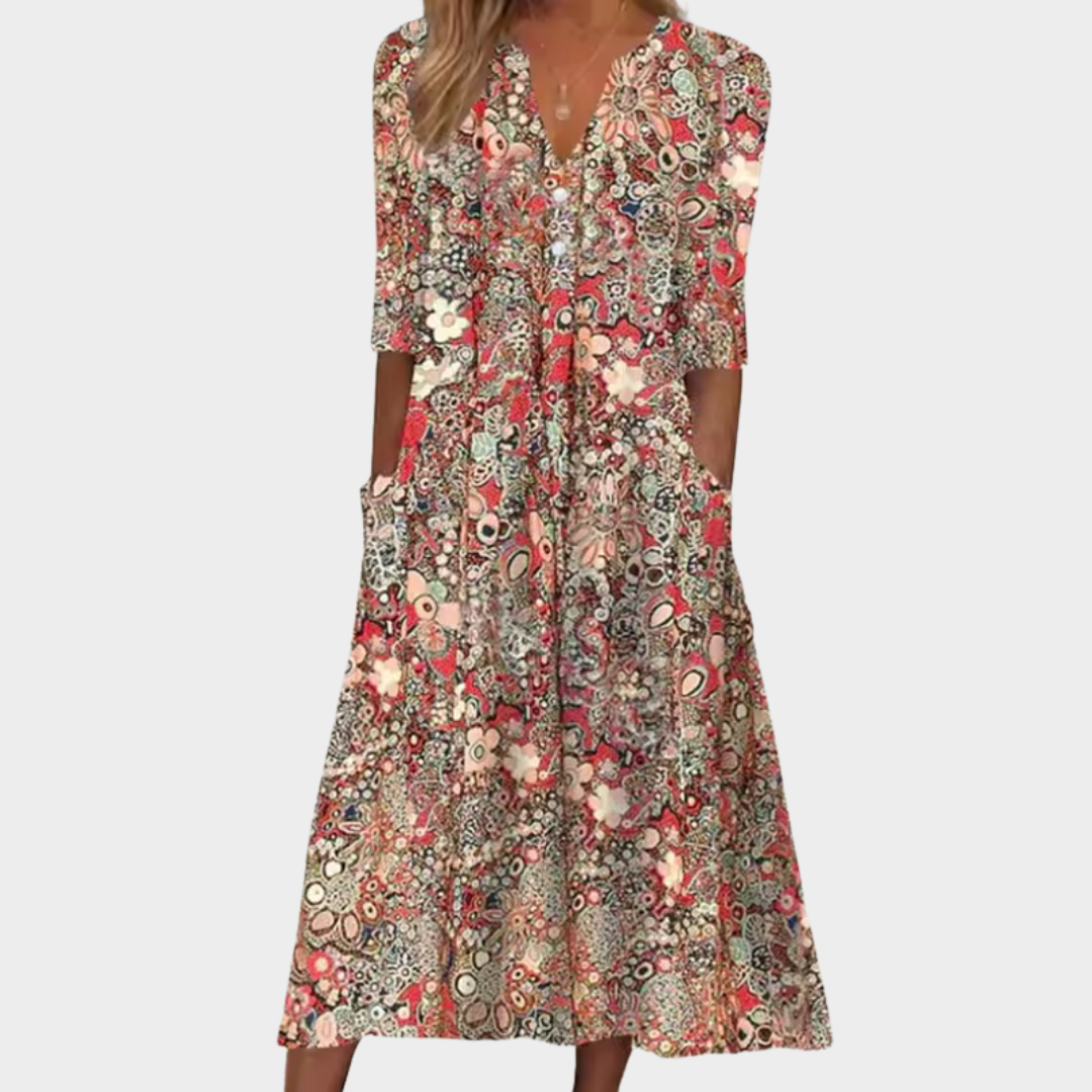 Queenie | Elegant Summer Dress Image