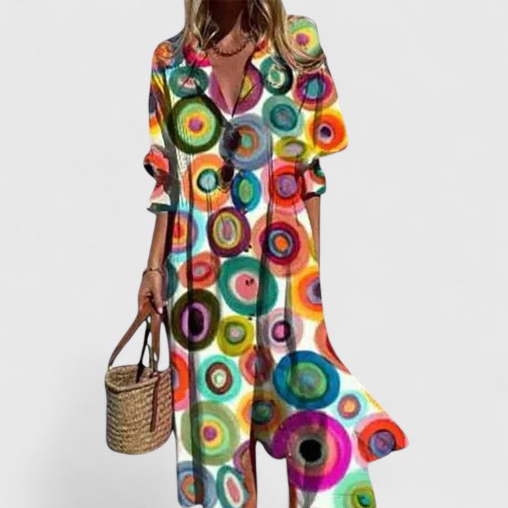 Paula | Elegant Boho Dress