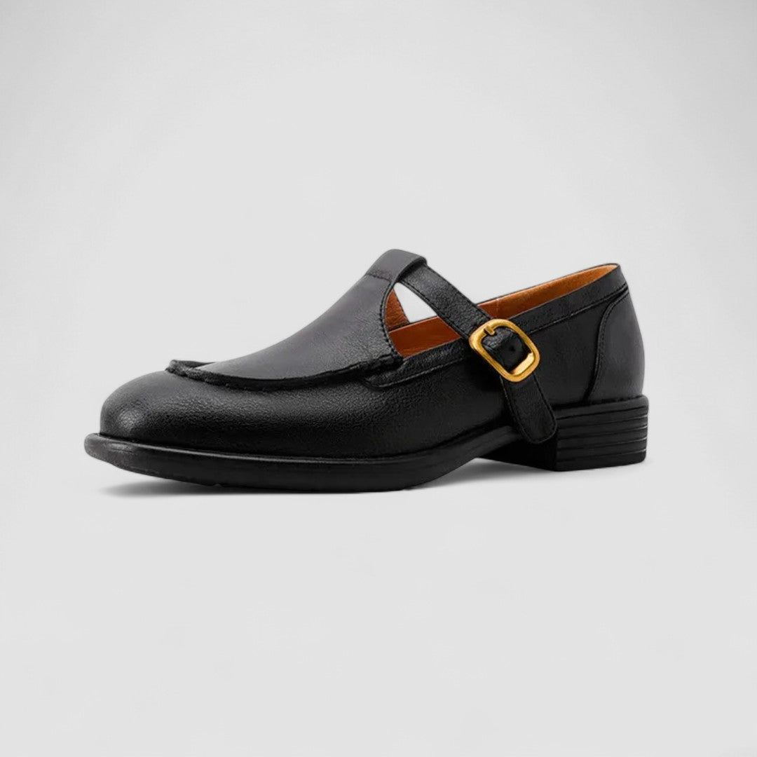 Zhelynne | Orthopaedic Square-Toe Mary Jane Shoes Image