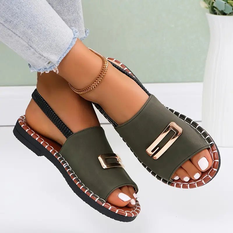 Gianna | Orthopaedic Wedge Heel Sandals Image