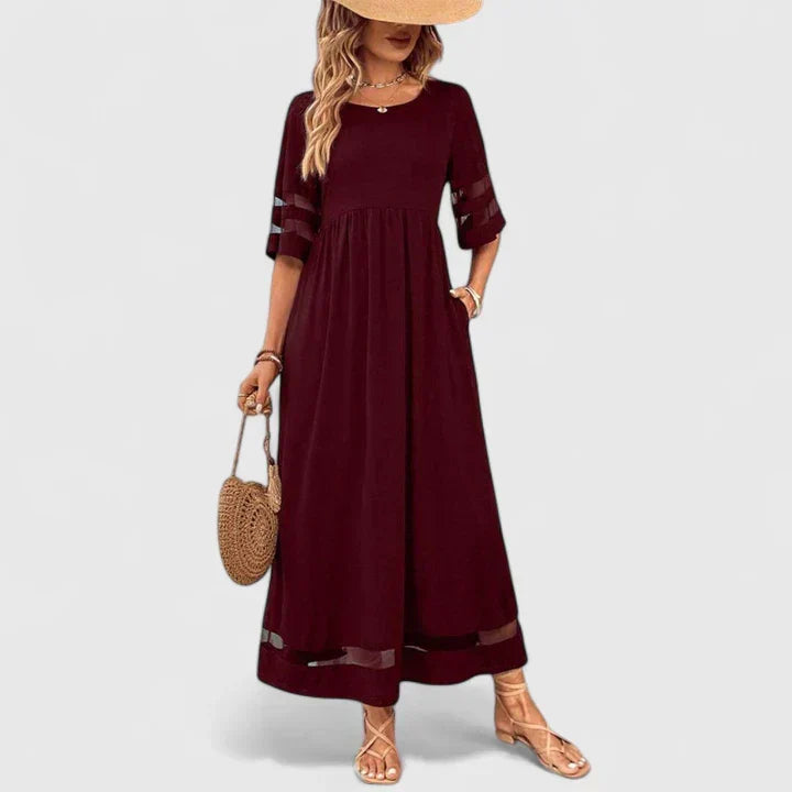 Delymarina | Elegant Midi Dress