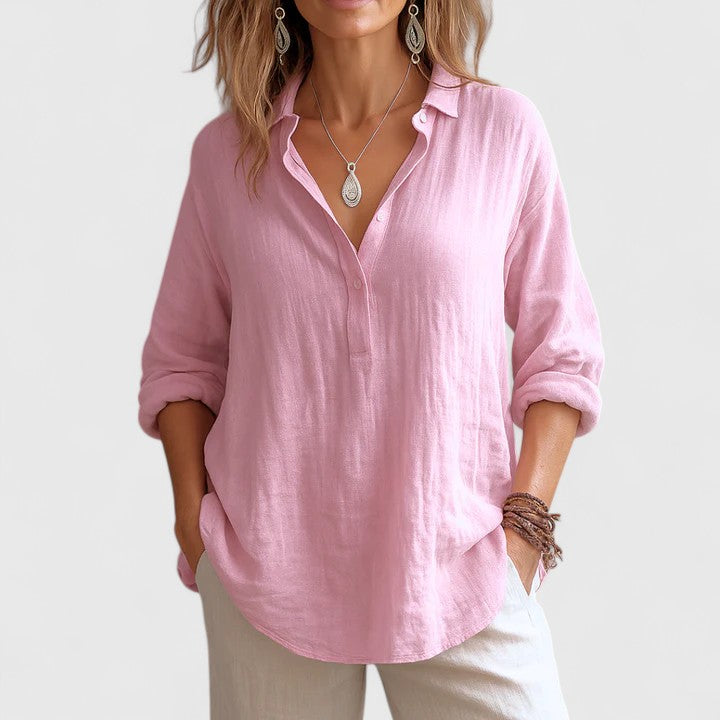 Franzina | Comfortable Linen Blouse