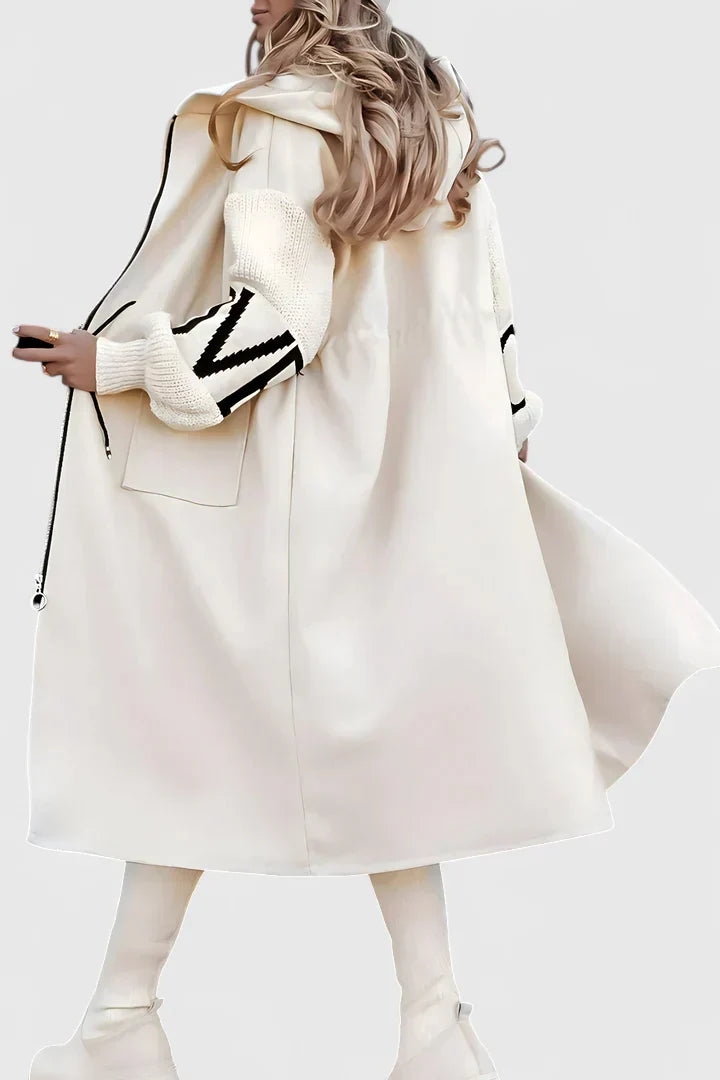 Vaye | Elegant Hooded Coat Image