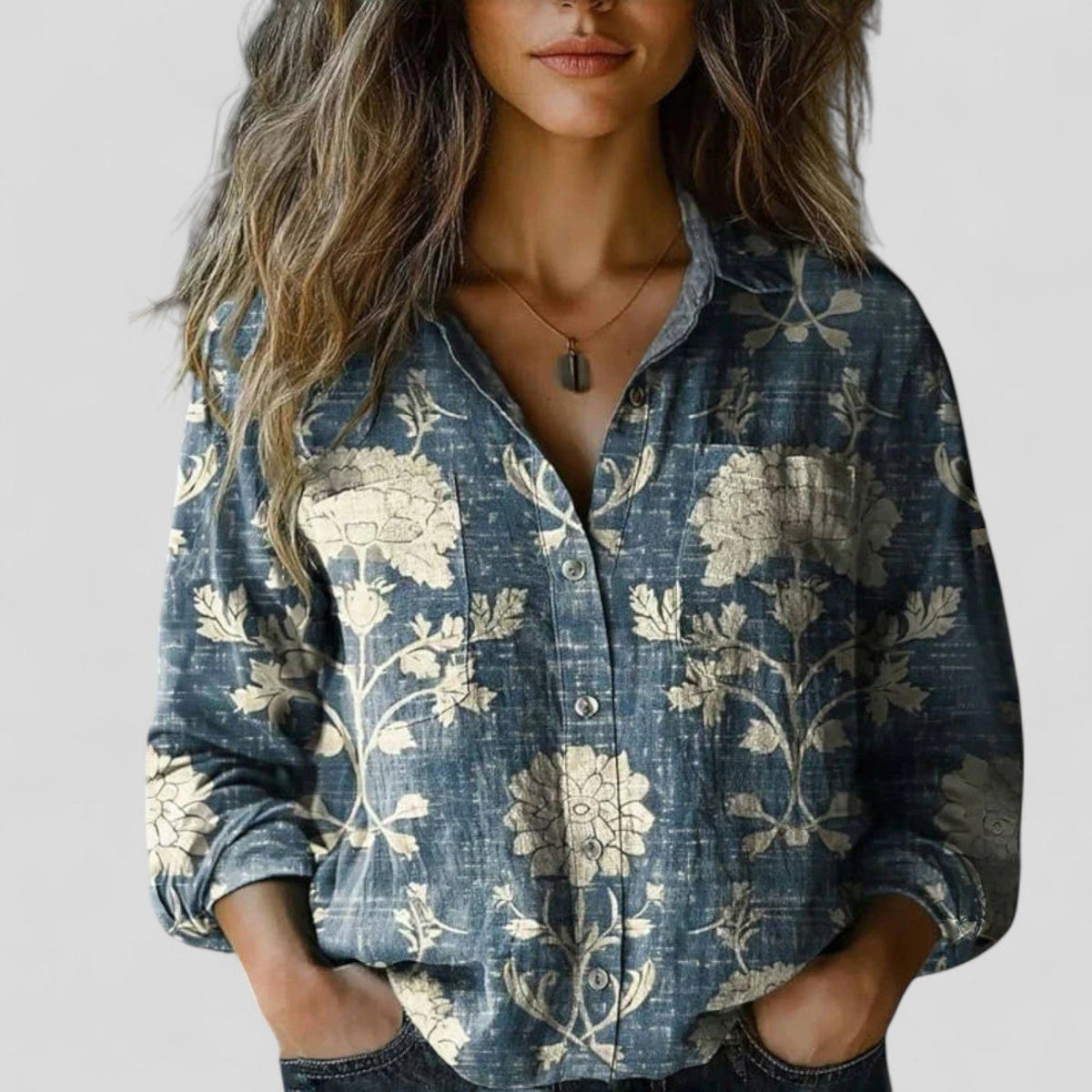 Lorenhilde | Comfortable Blouse Shirt Image