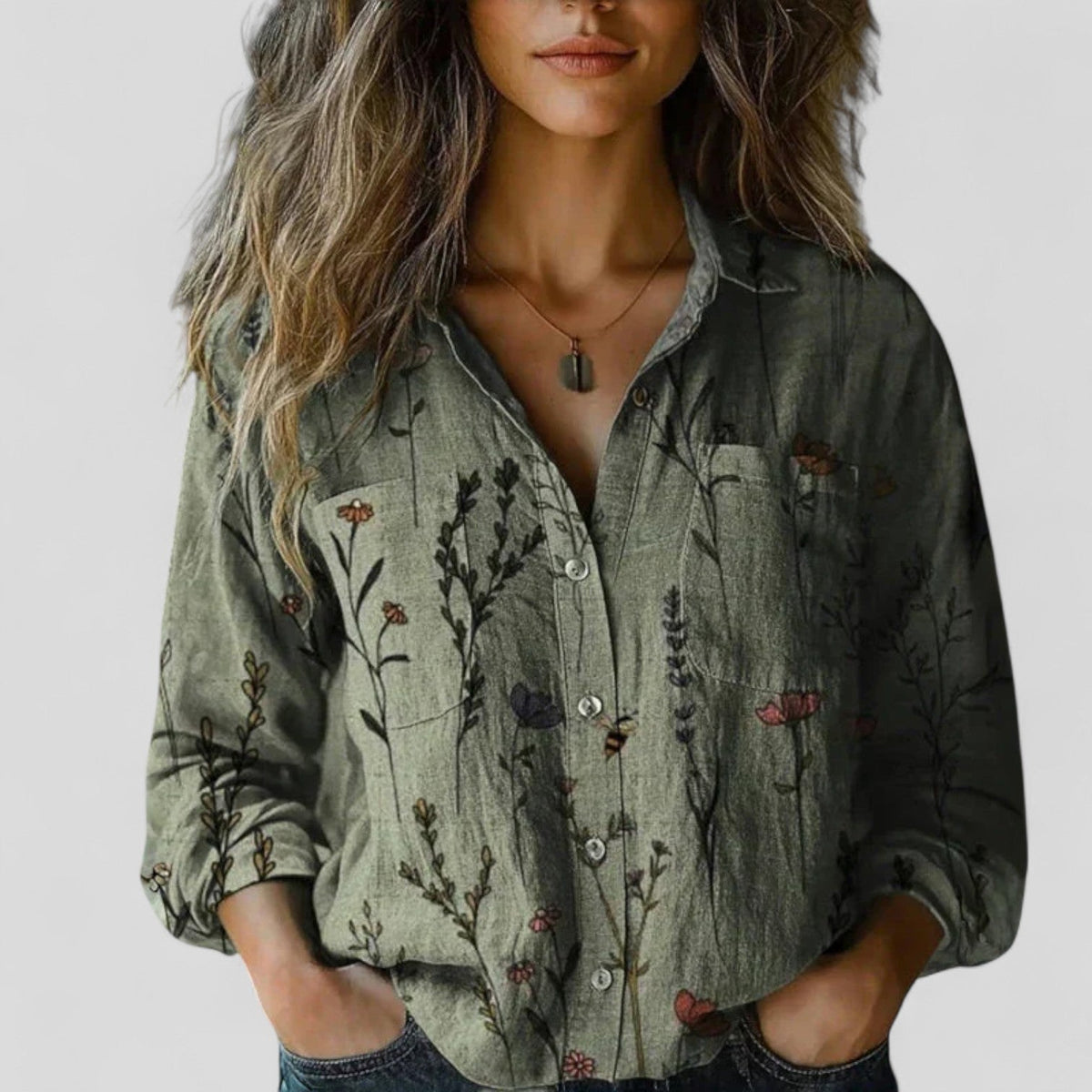 Lorenhilde | Comfortable Blouse Shirt