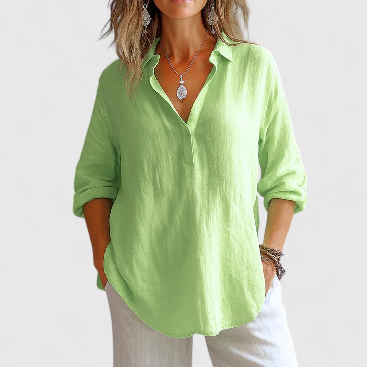 Franzina | Comfortable Linen Blouse Image
