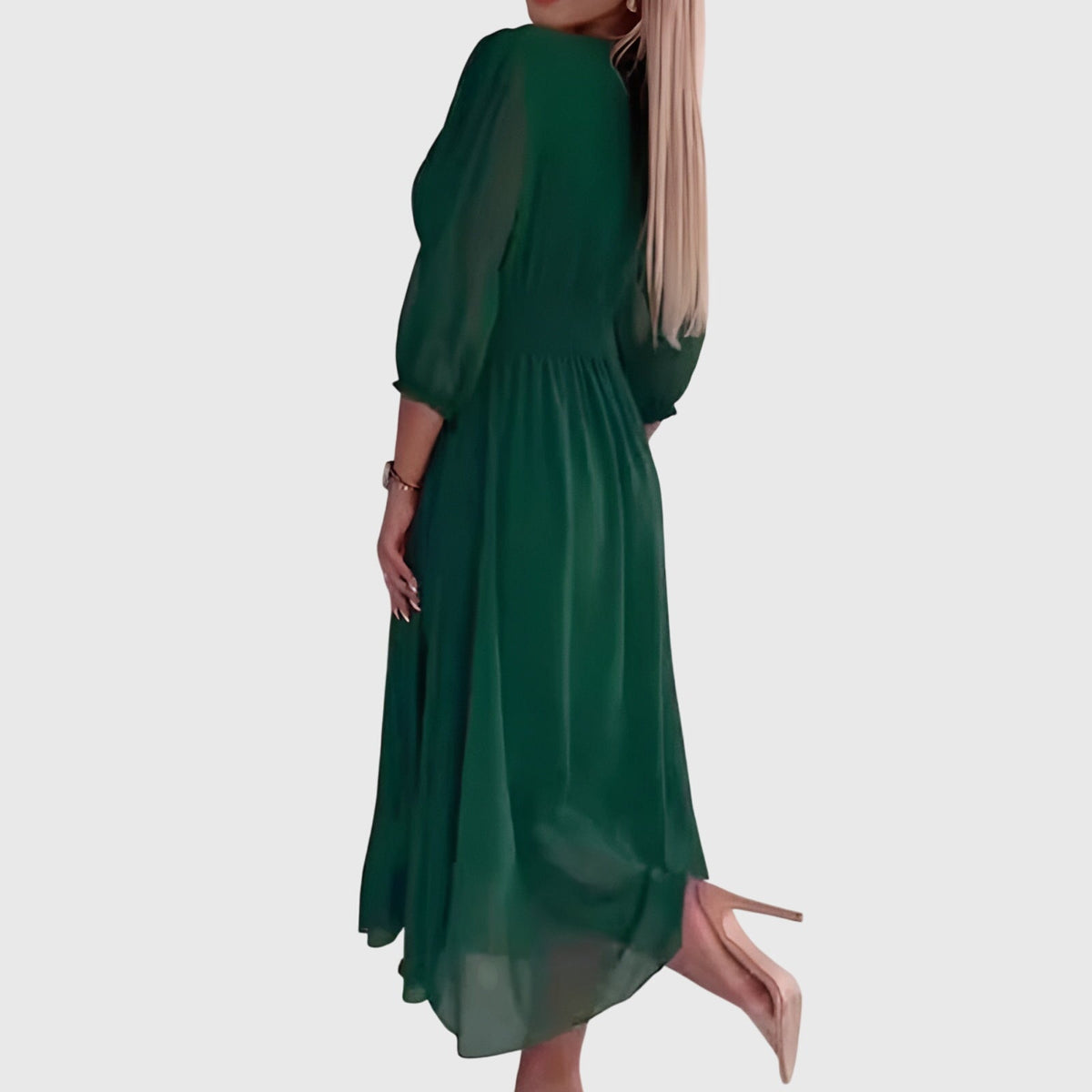 Chloe | Lightweight Silky Chiffon Dress