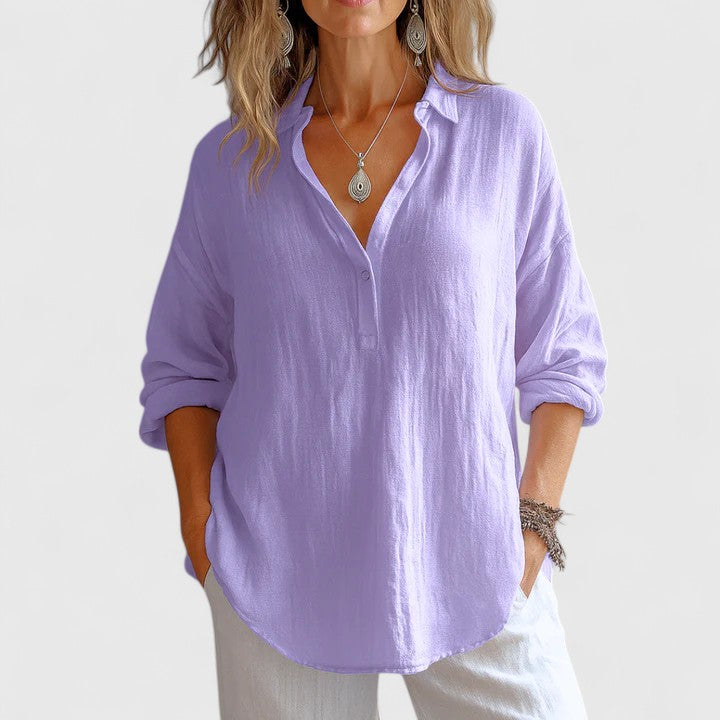 Franzina | Comfortable Linen Blouse Image