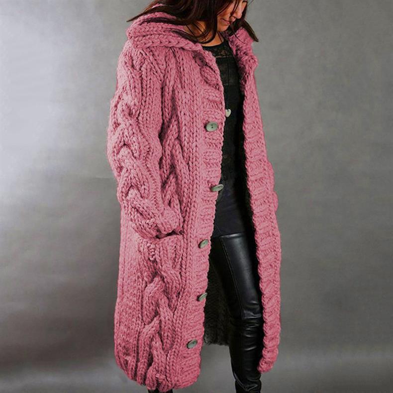 Karina | Elegant Cosy Coat With Tummy Coverage Image