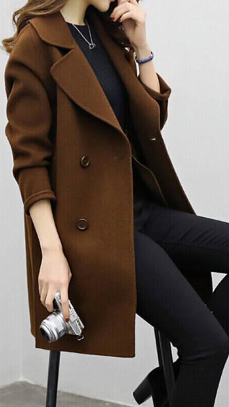 Celina - Long Trench Coat Image