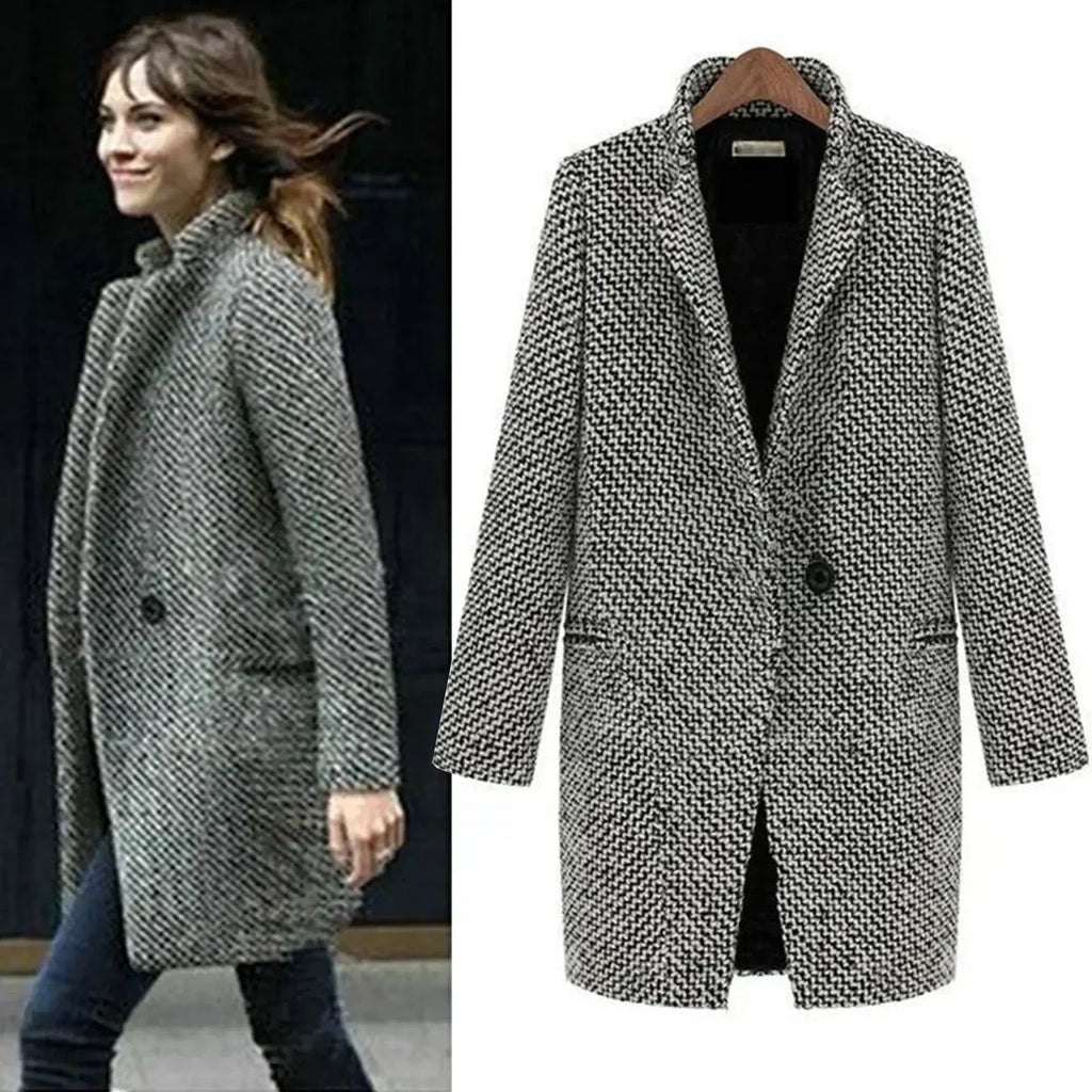 Amara | Long Wool Coat
