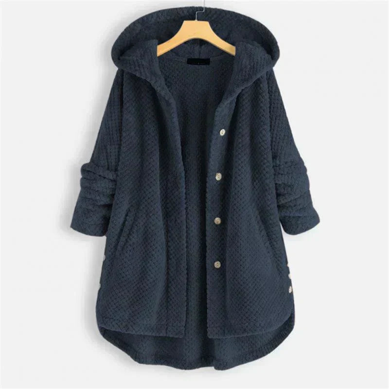 Niah - Cosy Hooded Coat Image