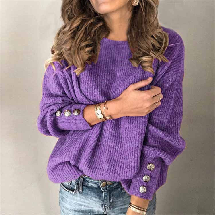 Relaxed-Fit Knit Sweater - Charlotta Image