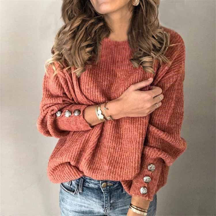 Relaxed-Fit Knit Sweater - Charlotta Image