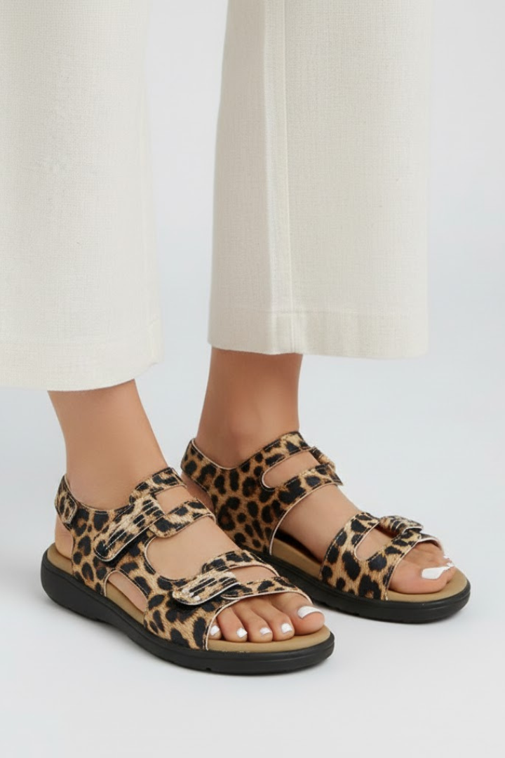 Blair | Women’s Heeled Sandals Multi Strap Toe Image