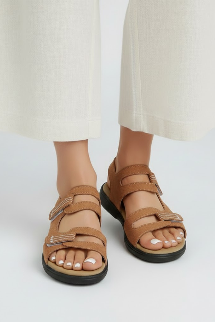 Blair | Women’s Heeled Sandals Multi Strap Toe Image