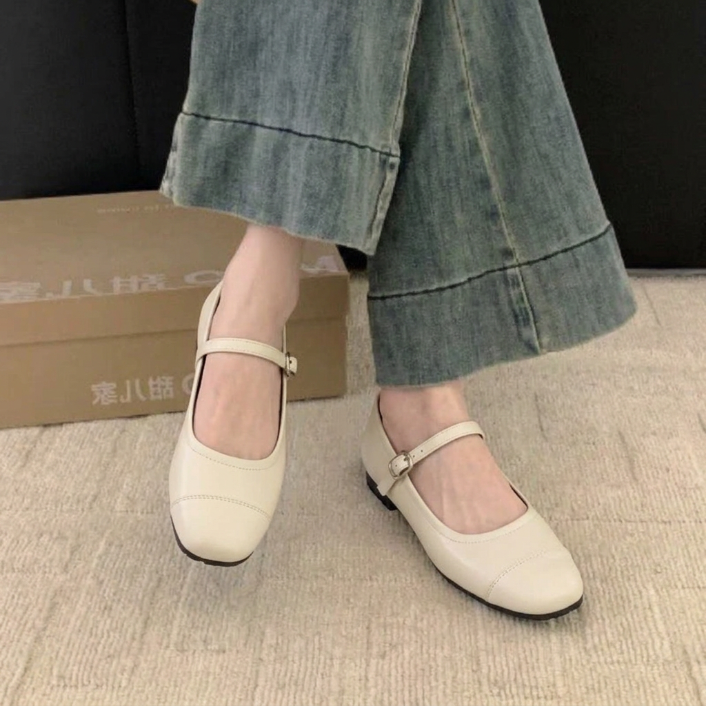 Mayzhera | Orthopaedic Classic Low-Heel Mary Jane Shoes Image