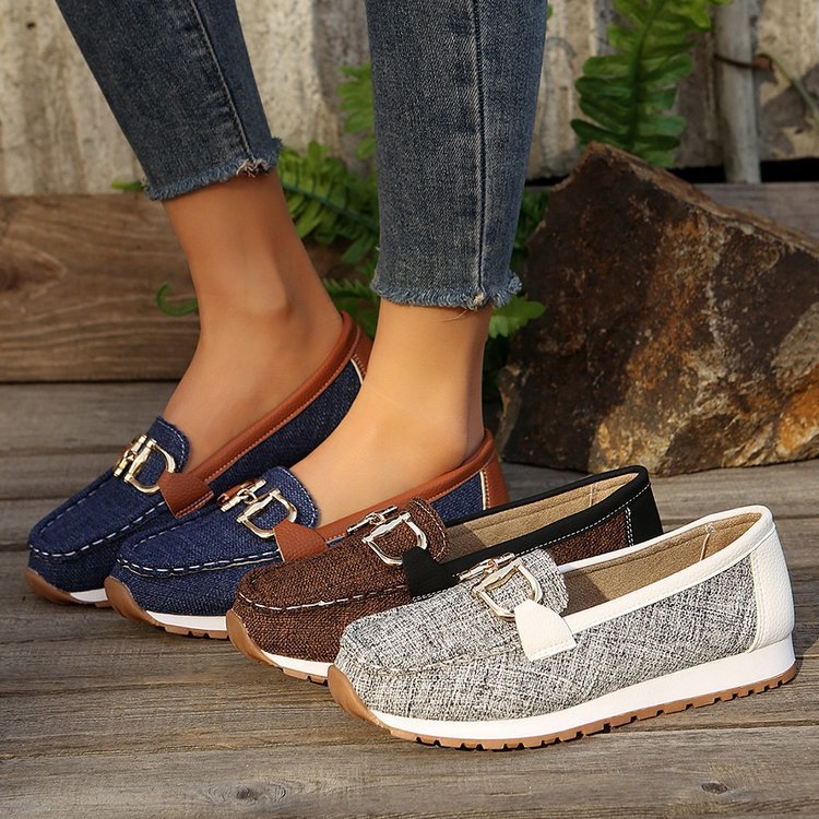 Women's Slip-On Loafers with Padded Footbed