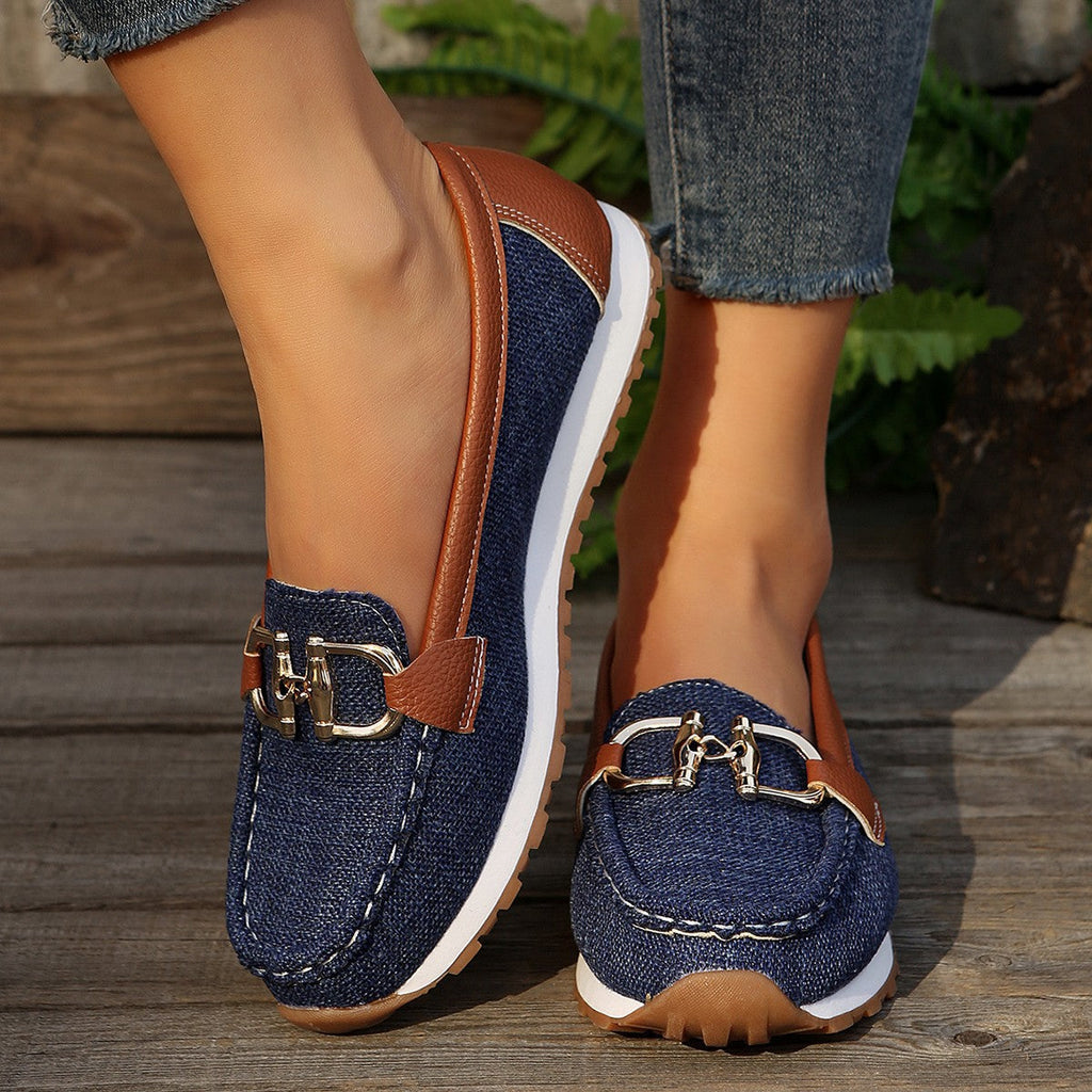Women's Slip-On Loafers with Padded Footbed