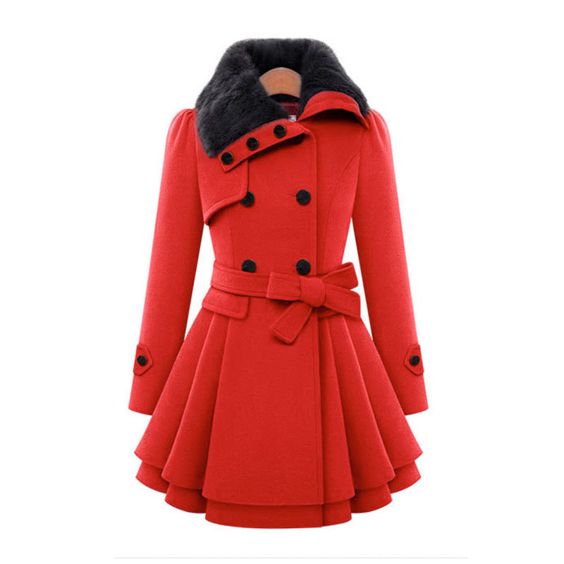 Claudia | Vintage Flair Trench Coat Image
