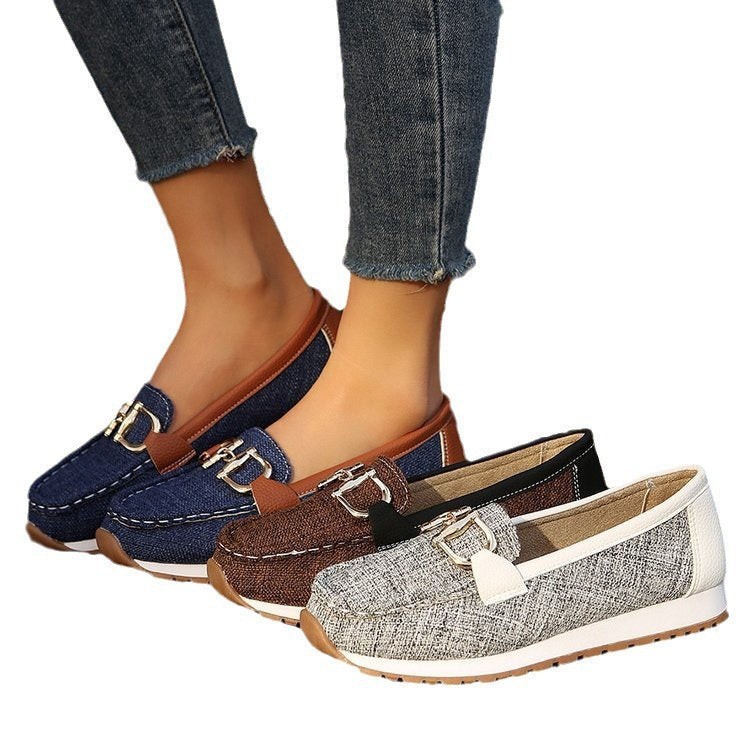 Women's Slip-On Loafers with Padded Footbed