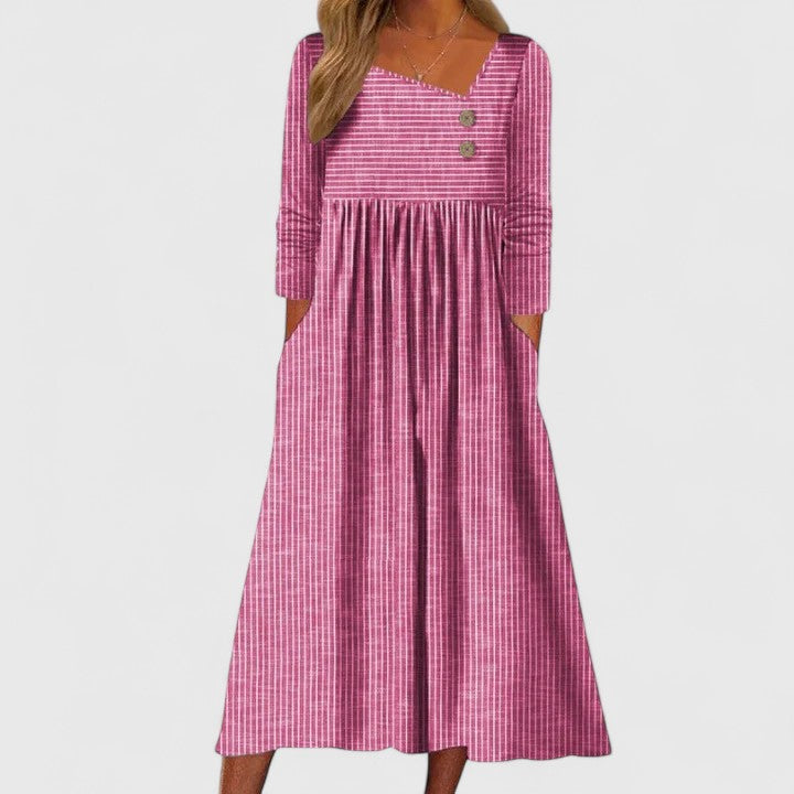 Cleomarie | Elegant Midi Dress Image