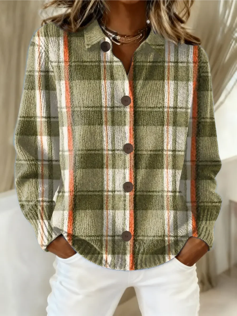 Noor – Checkered Blouse Image