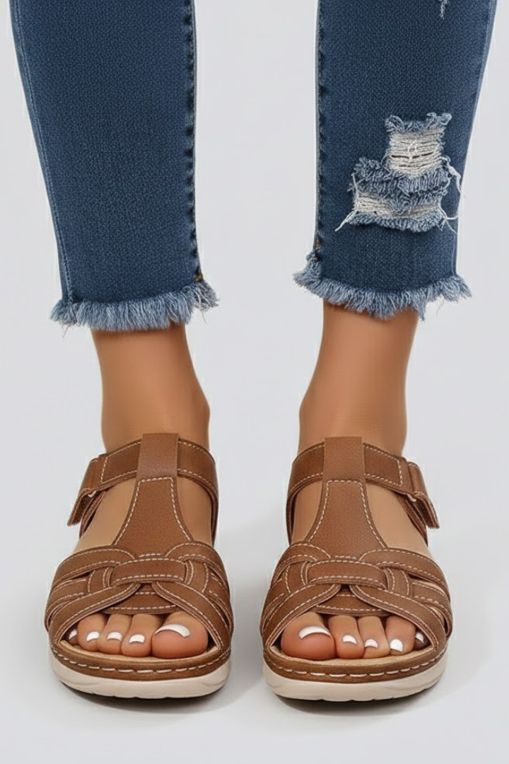 Lauren | Women’s Open Toe Strap Sandals Image