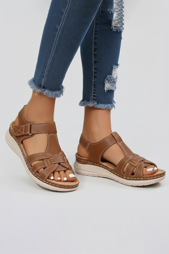 Lauren | Women’s Open Toe Strap Sandals Image