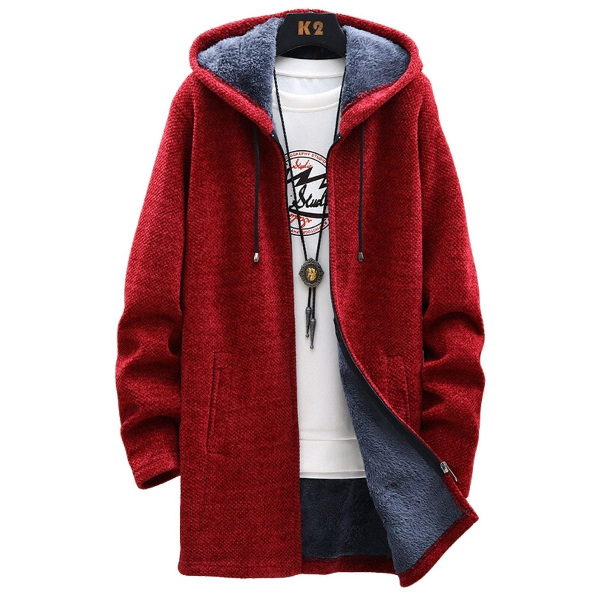 Rosie | Longline Zip Hoodie