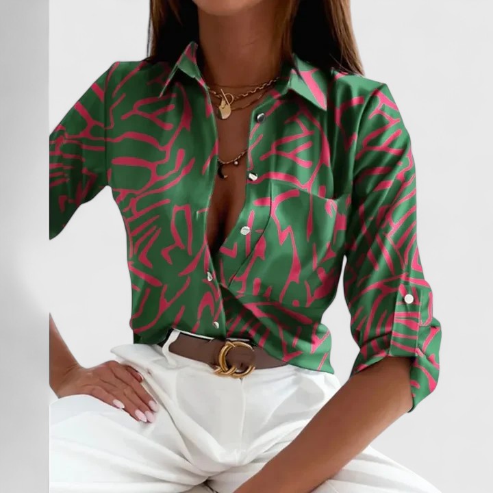 Lisette | Elegant Long Sleeve Blouse Image