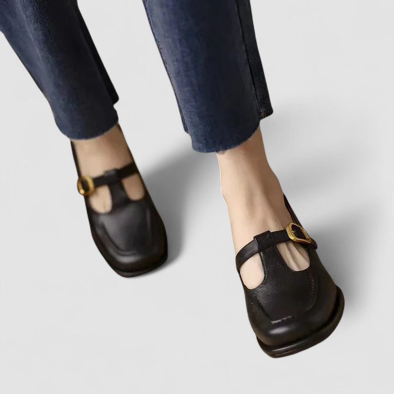 Kyrahnae | Orthopaedic T-Strap Mary Jane Shoes Image