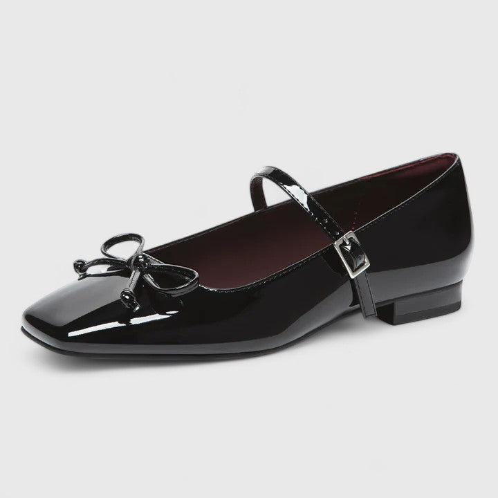 Rozalina | Orthopaedic Square Toe Ballet Flats Shoes Image