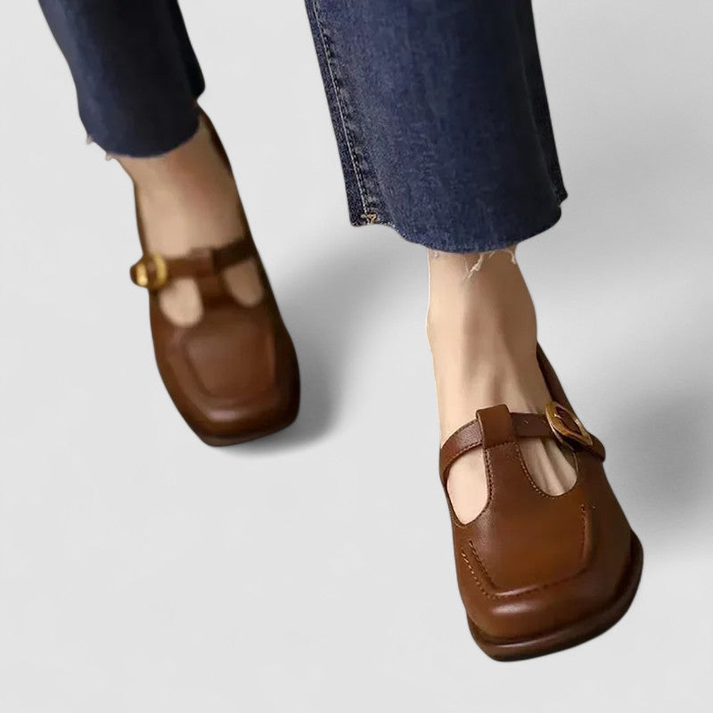 Kyrahnae | Orthopaedic T-Strap Mary Jane Shoes Image