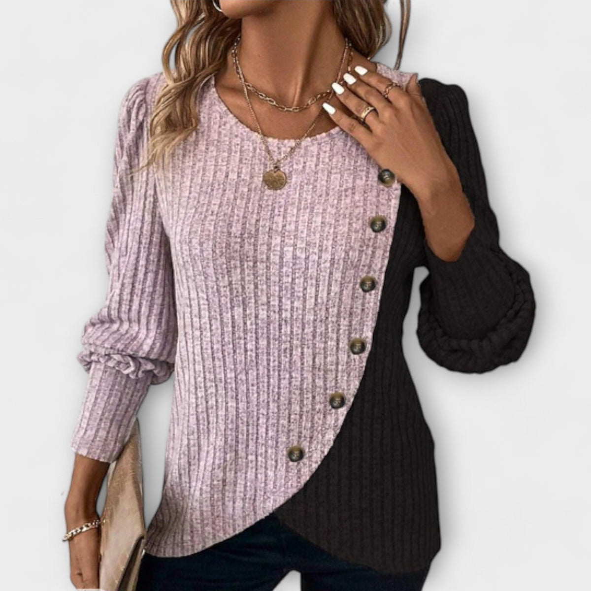 Xeraphine | Elegant Knitted Blouse Image