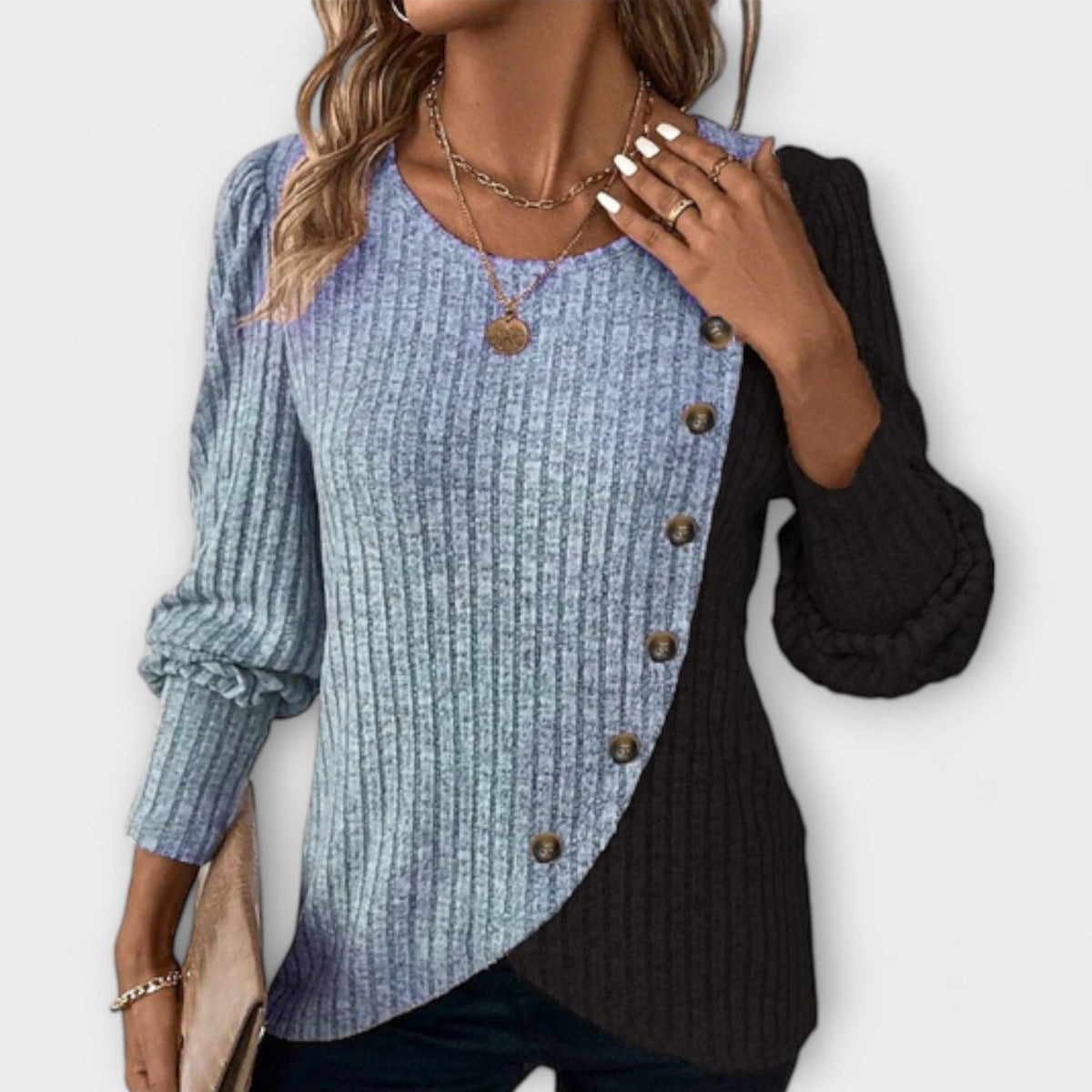 Xeraphine | Elegant Knitted Blouse Image